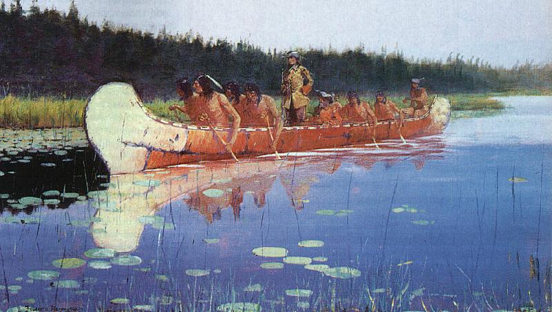 Frederick Remington Great Explorers China oil painting art